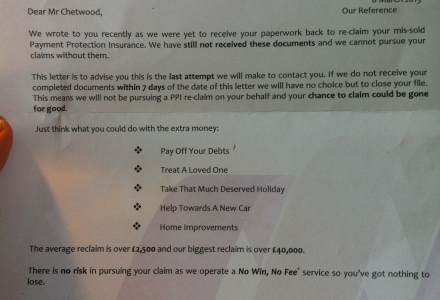 FINAL DEMAND LETTER from PPI
